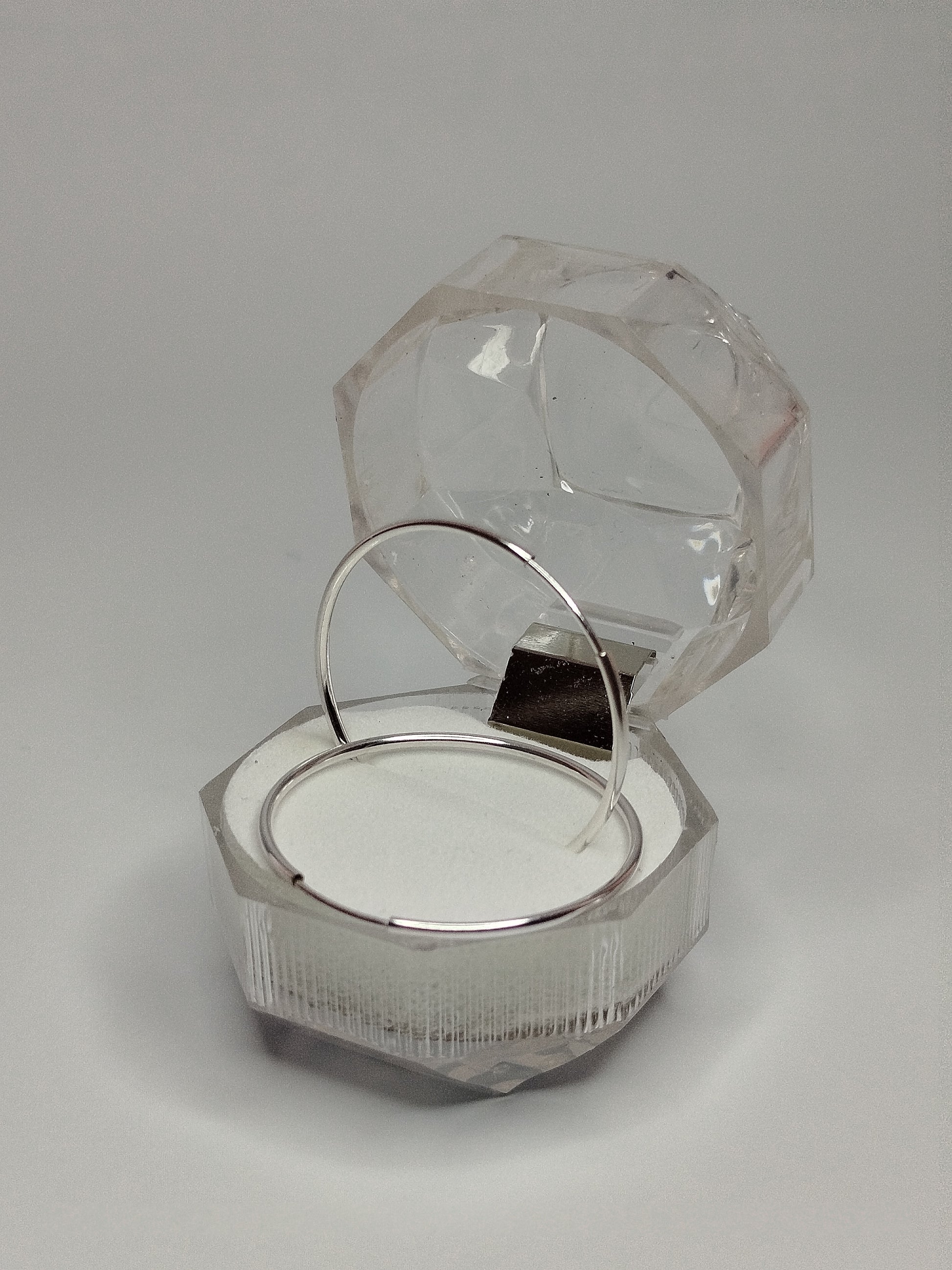 Aros tubos de plata 950