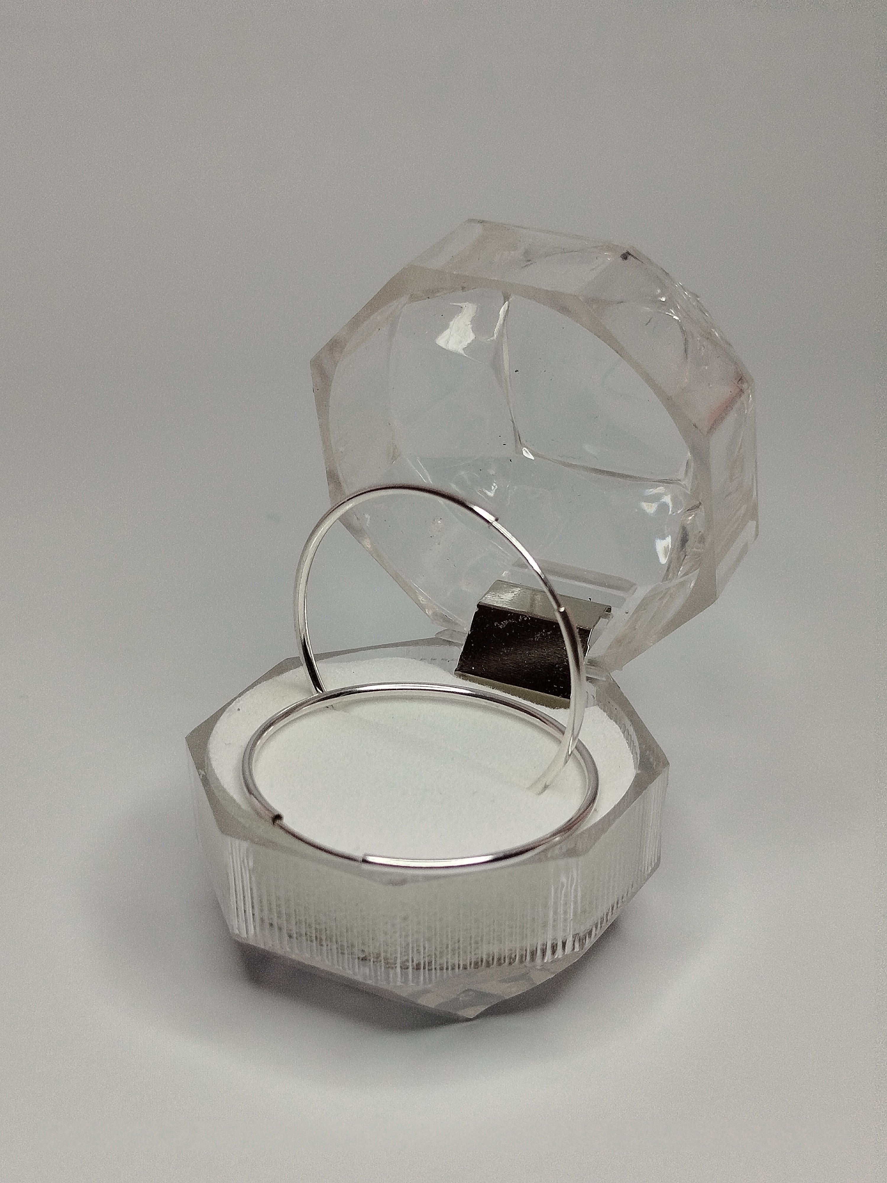 Aros tubos de plata 950