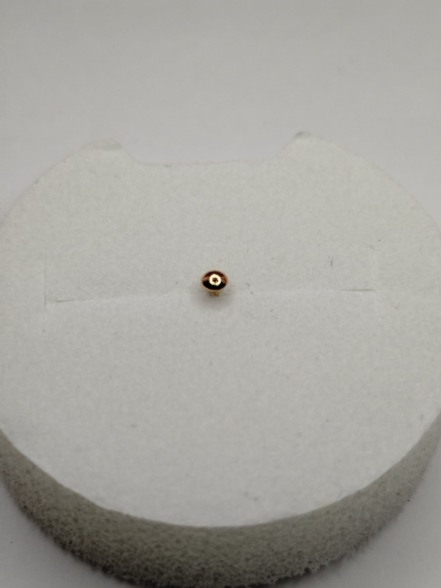 Piercing de oro 18k