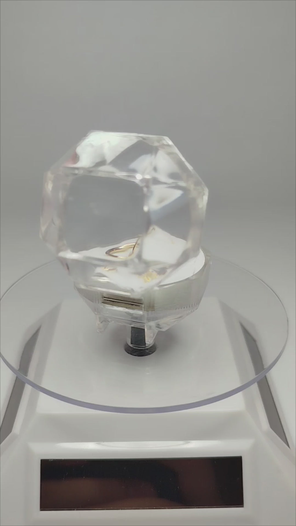 Aros tubos de oro 14k