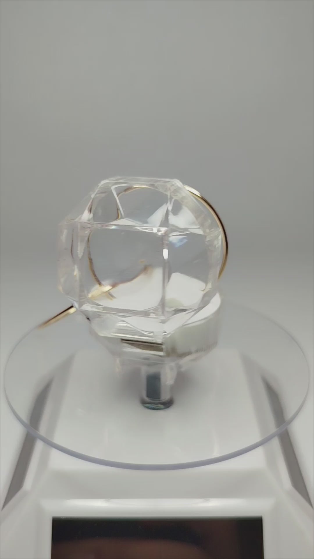 Aros tubos de oro 14k