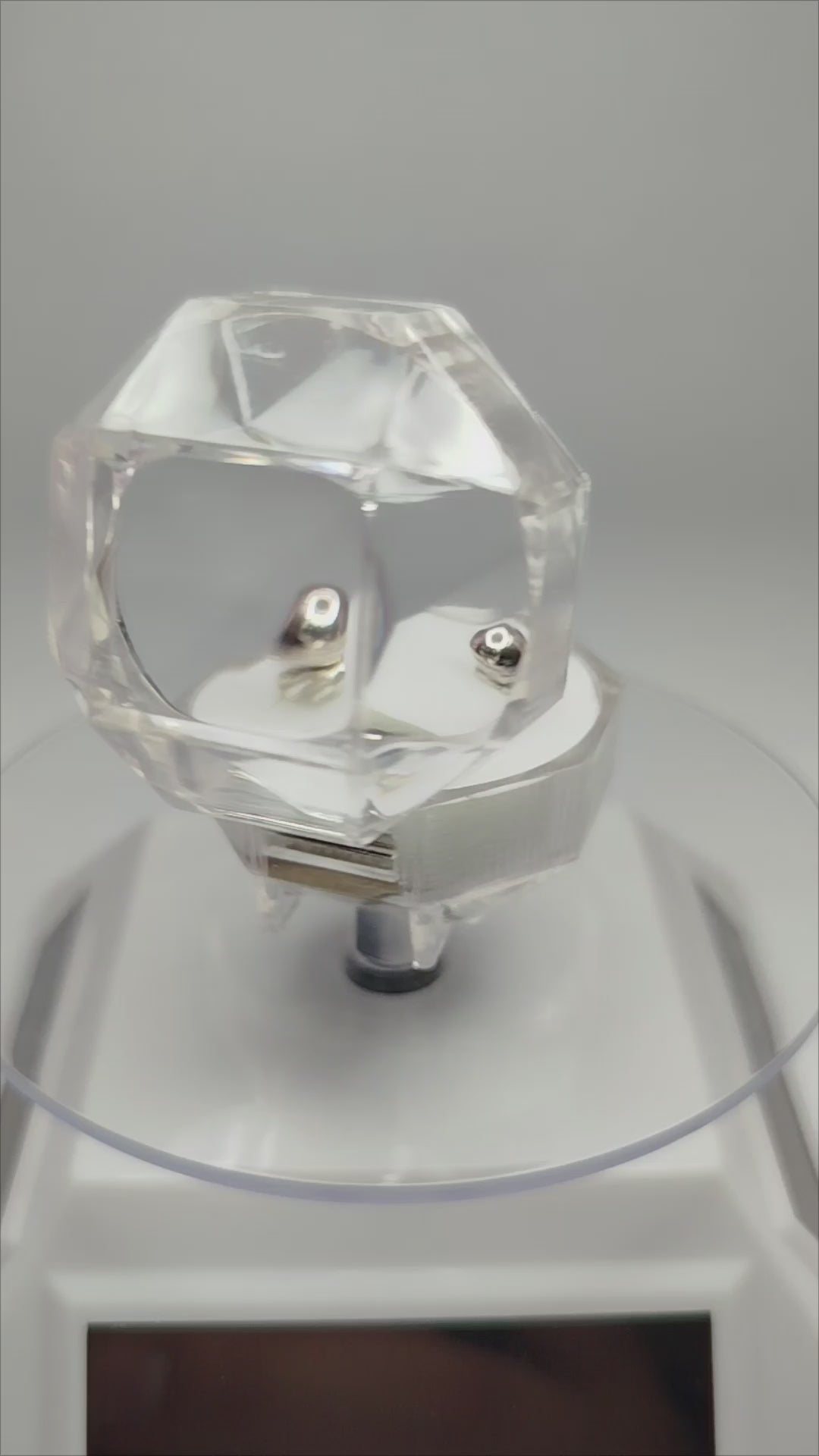 Aros pelotitas de plata 950