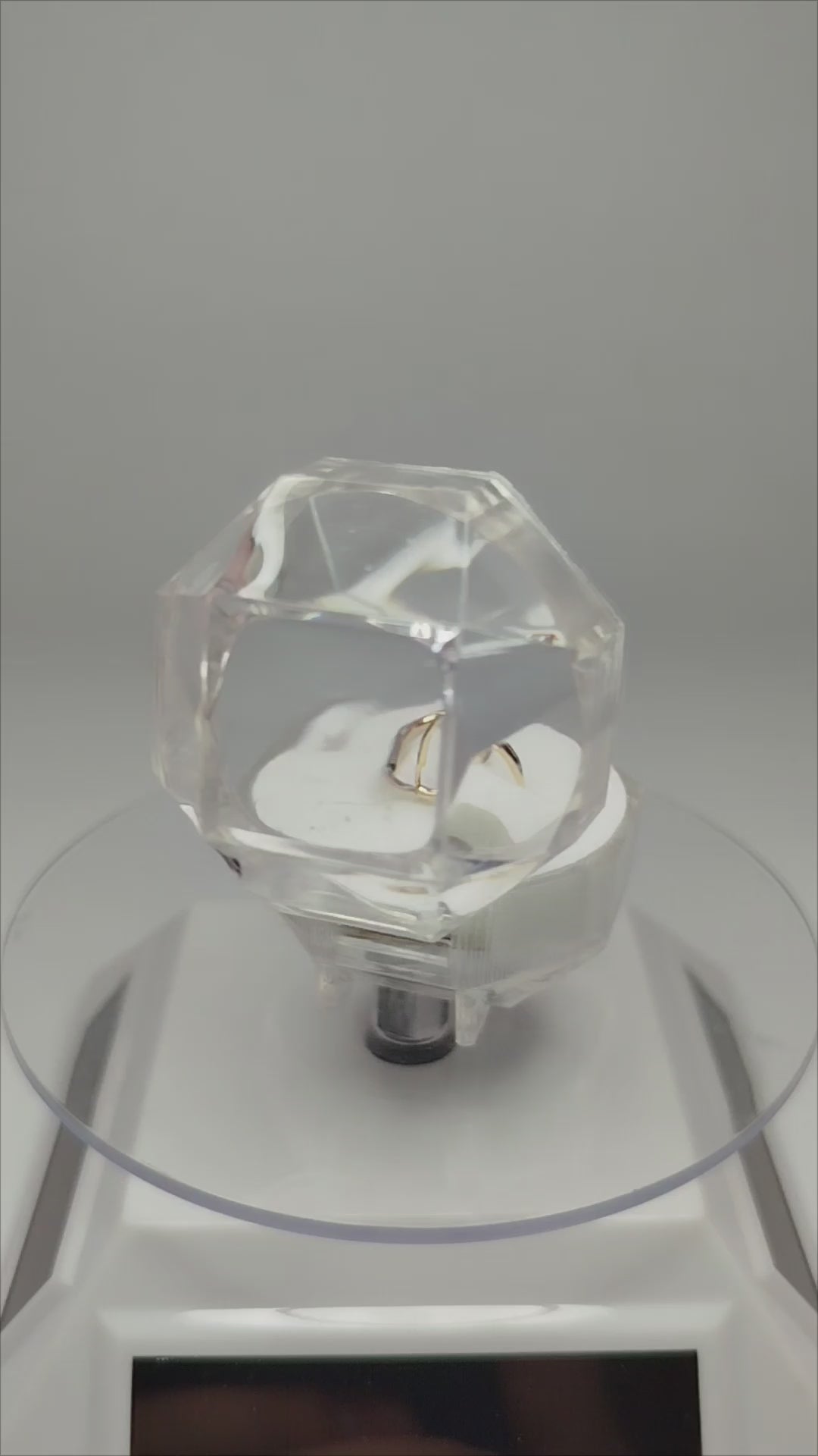 Aros tubos de oro 14k